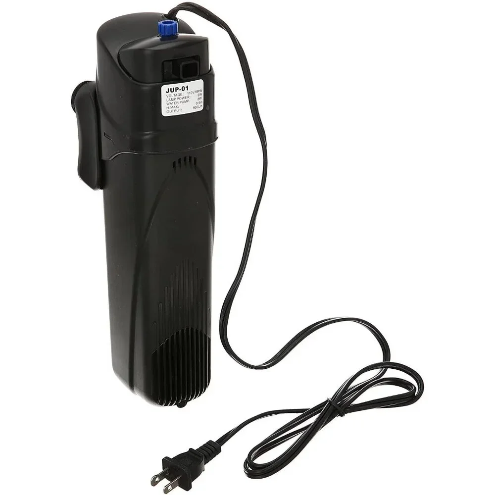 JUP-01 Aquarium Submersible Pump with Built-In 9W Sterilizer